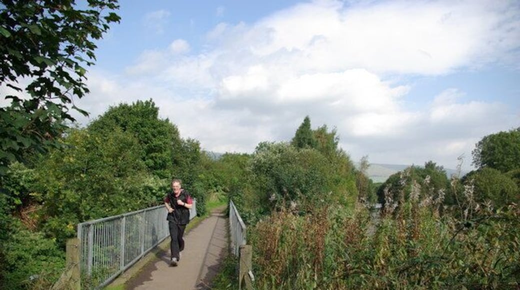Footbridge on the course of the former Strathkelvin Railway