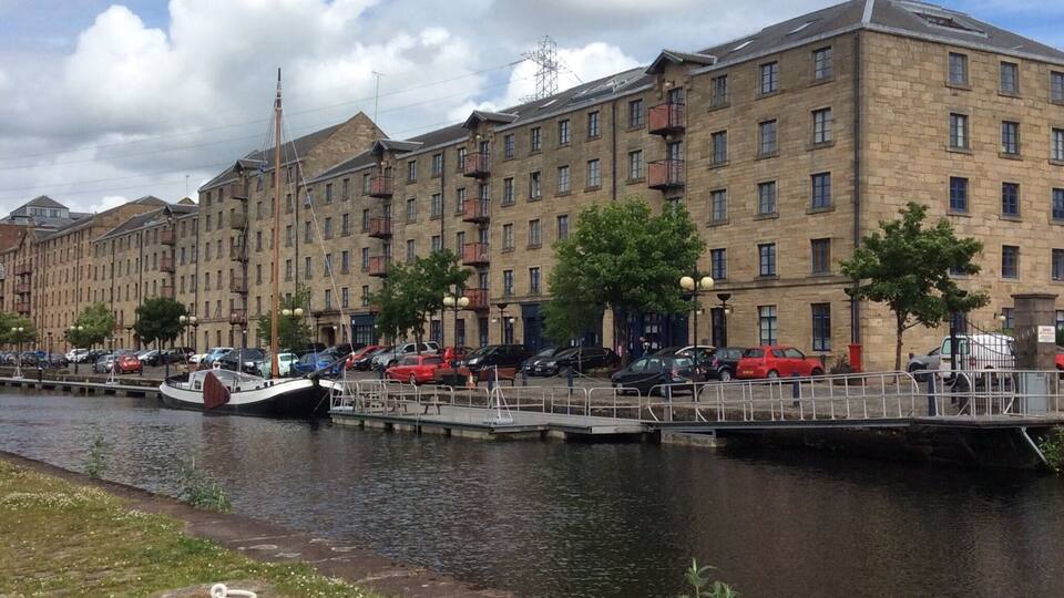 The old warehouses are now posh lofts.