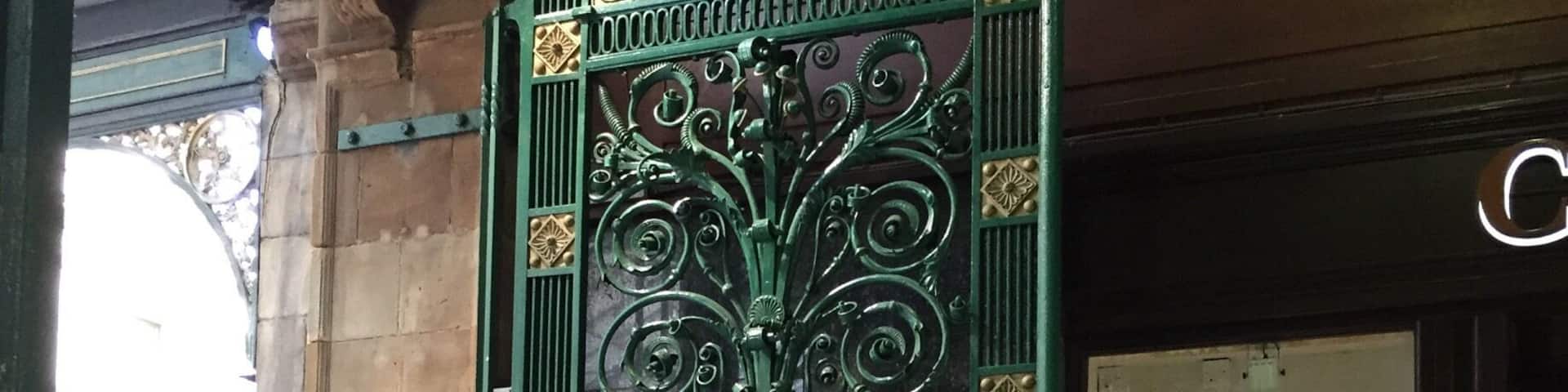 Restored gates at Central Station, took a nice tour there.