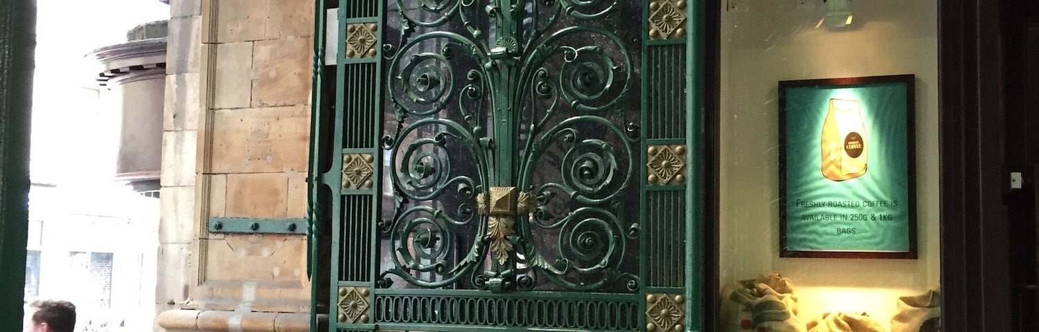 Restored gates at Central Station,  took a nice tour there.