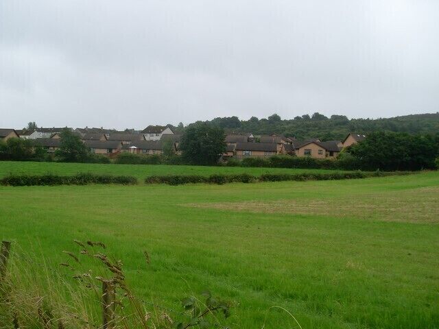 The outskirts of Barrhead Coming in on Caplethill Road.