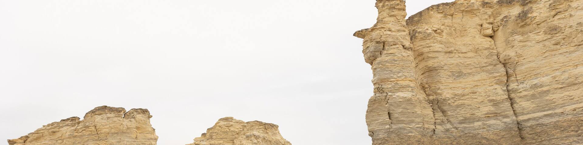 monument rock park in kansas near goodland ks