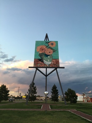 Pretty awesome display of beautiful art! 🌼