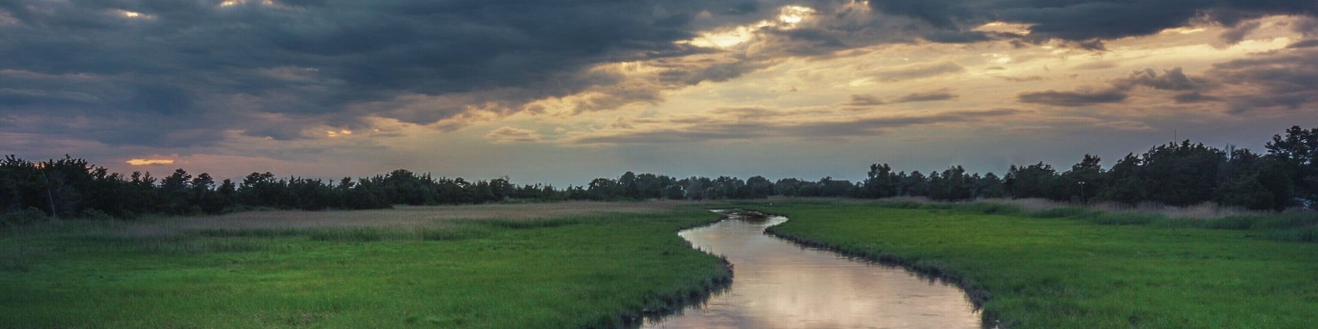 One of the bayside's many hidden gems is Broadkill, especially at sunset.