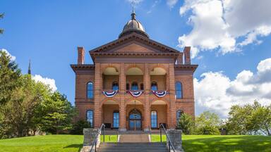 Washington County historic courthouse in Stillwater, Minnesota, USA.; Shutterstock ID 527072155; Purchase Order: -