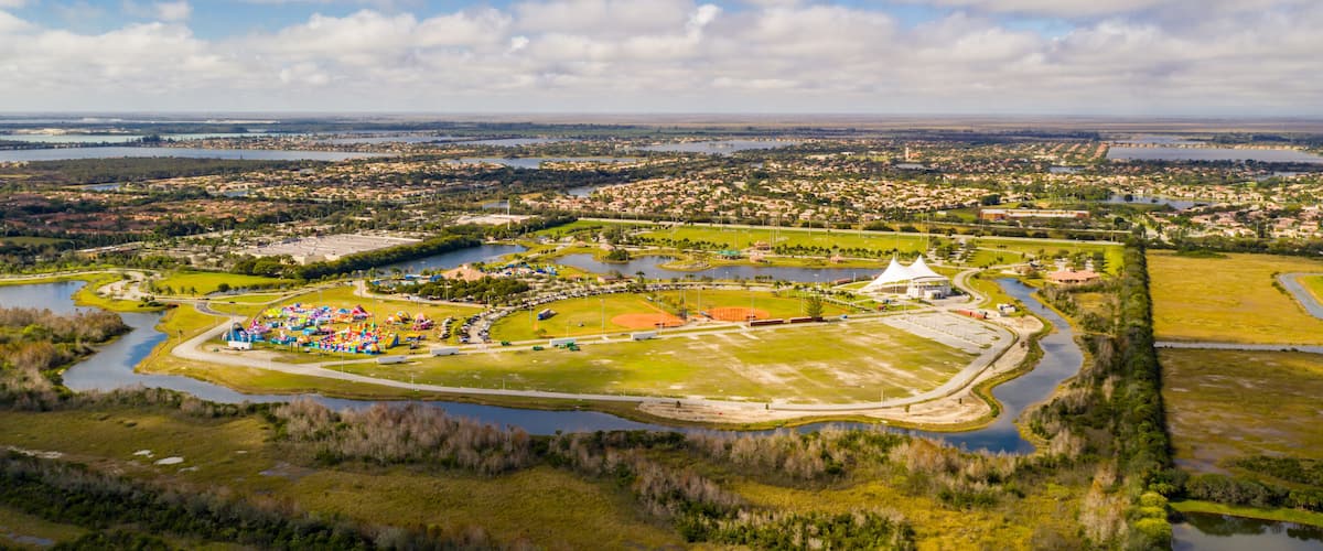 Miramar Regional Park landscape Florida
