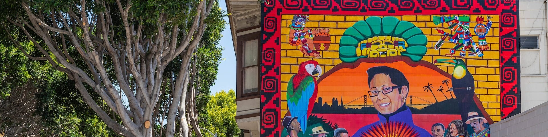 Mission District which includes outdoor art