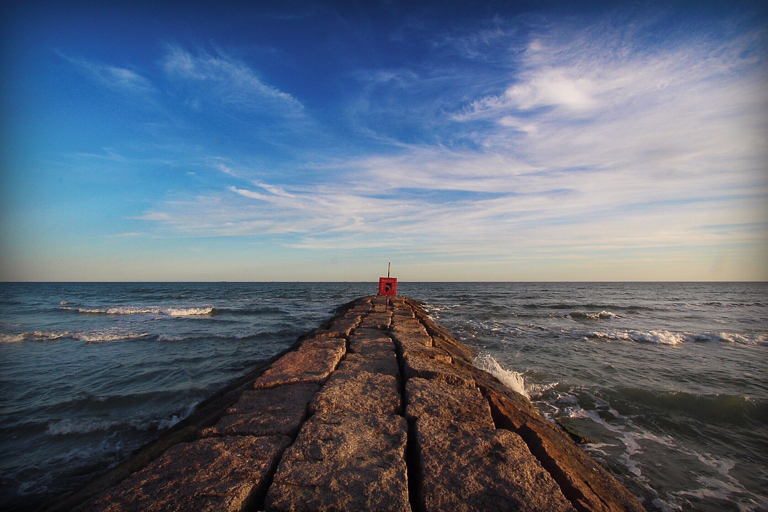Nice walk down the beach in Galveston, Texas on a cool evening.  Smooth surf and a few good clouds. #beach #Texas #perspectives