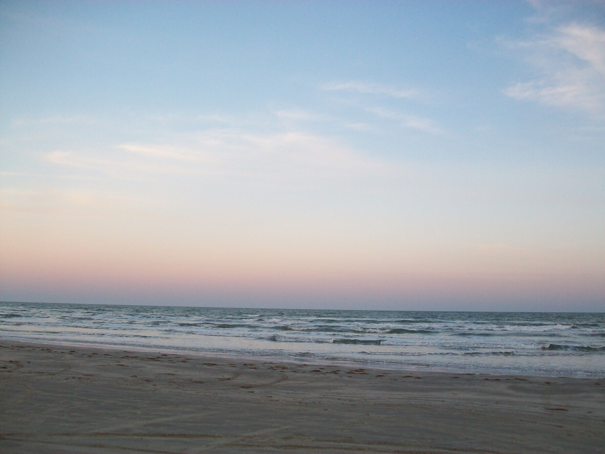 #beach Galveston at sunset, 2013