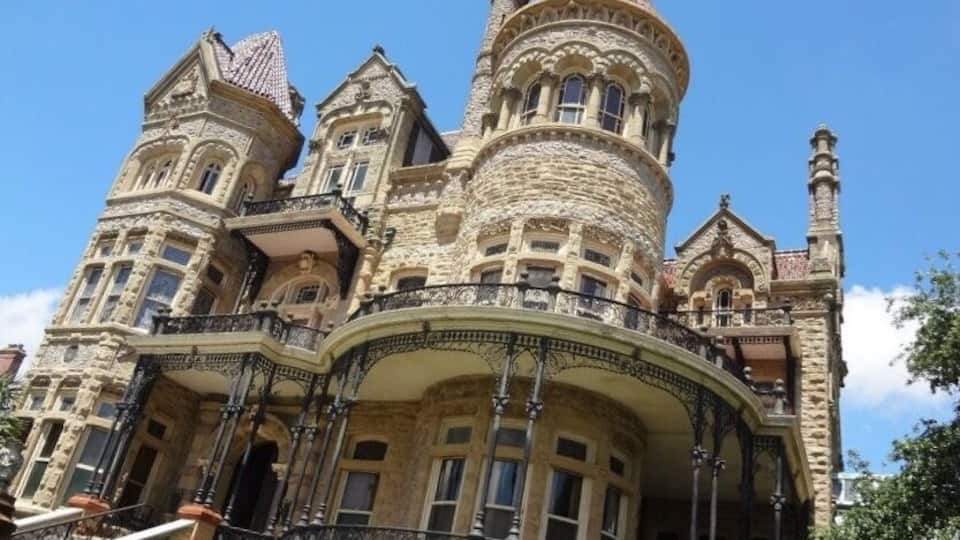 The Bishop's Palace, also known as Gresham's Castle, is an ornate Victorian-style house, located on Broadway and 14th Street in the East End Historic District of Galveston, Texas. #Architecture