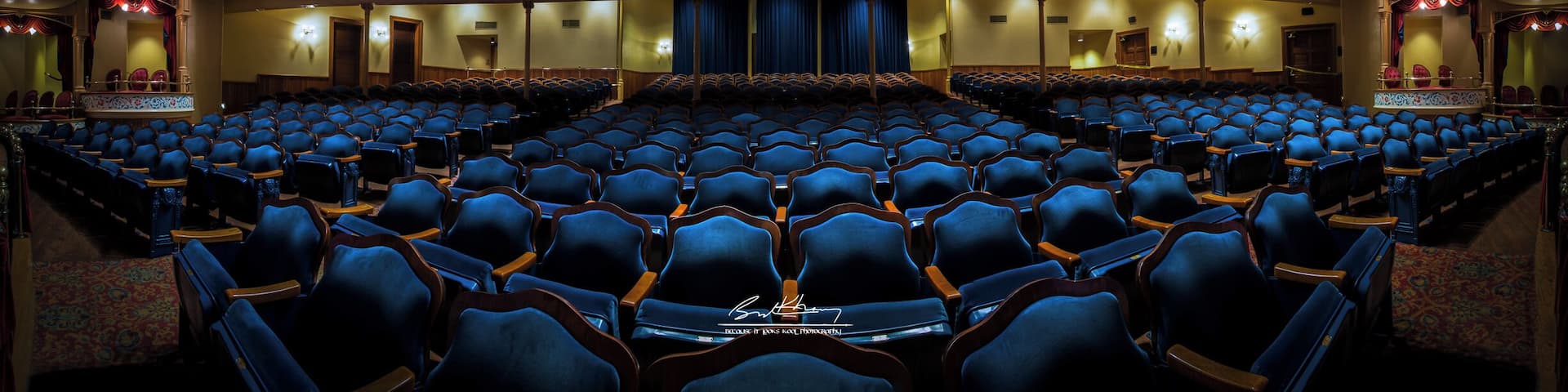 Panoramic view from the stage of the 1894 Opera House in Galveston, TX.
#bvstrove