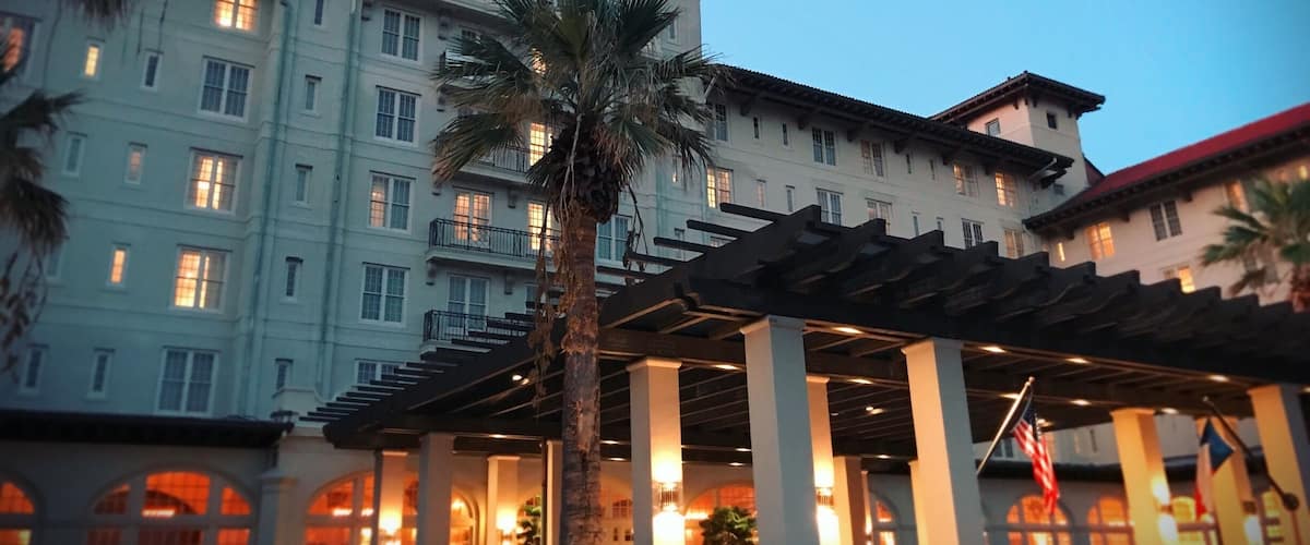 One of our favorite little weekend getaways is a quick 45 minute drive from Houston. The Hotel Galvez and Spa has been the grand hotel of the Galveston sea wall since 1911. Originally built to help Galveston tourism recover from the devastation of the great hurricane of 1900 that almost ended the life of this island city. Charming architecture, beautiful pool, great bars and amenities. Given its age and history it has more than a few ghost stories as well. The Hotel is a member of Historic Hotels of America, the official program of the National Trust for Historic Preservation.