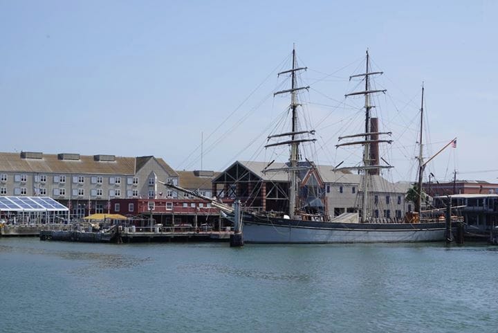 The 1877 tall ship named ELISSA, a fantastic piece of Texan history which has also been designated one of America's Treasures by the National Trust for Historic Preservation. ELISSA is a three-masted, iron-hulled sailing ship built in 1877 in Aberdeen, Scotland by Alexander Hall & Company.
