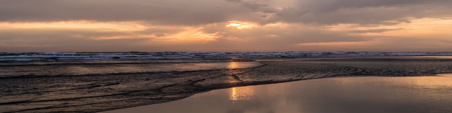 Sunset At Moclips Washington State