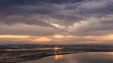 Sunset At Moclips Washington State