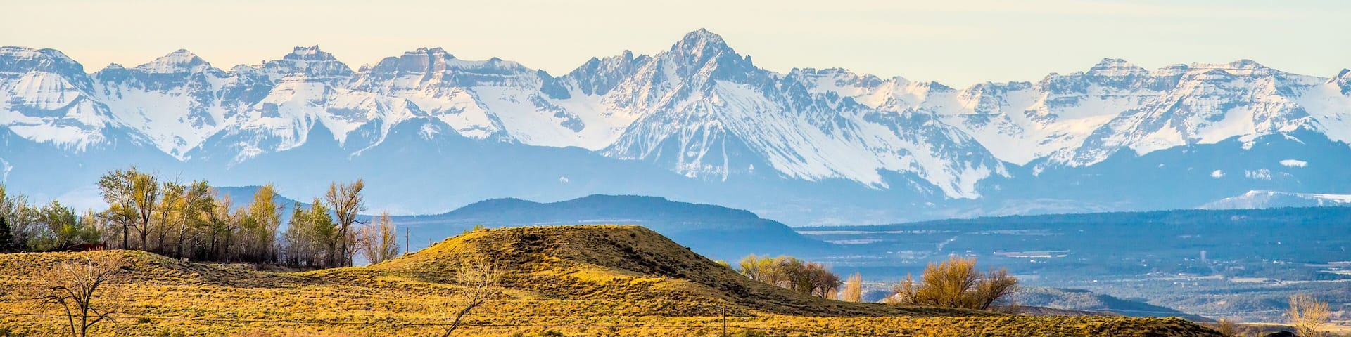 at the foothills of colorado rockies