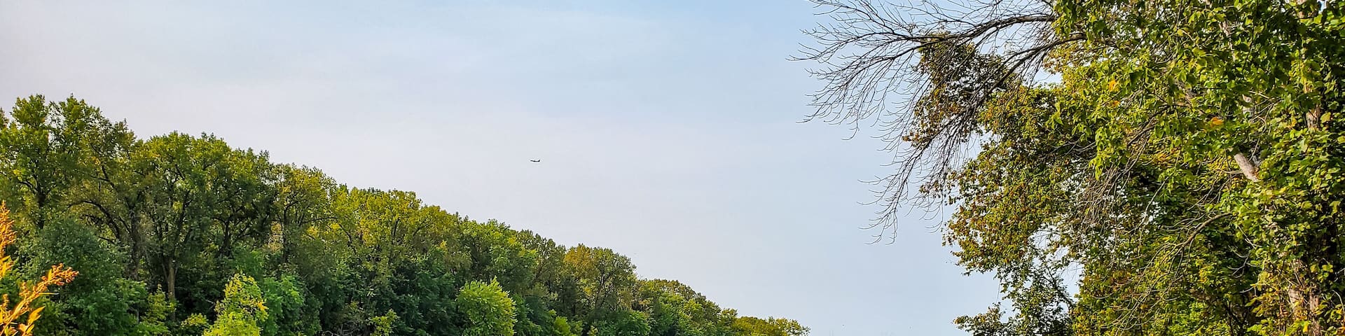 Fall colors over Minnesota River