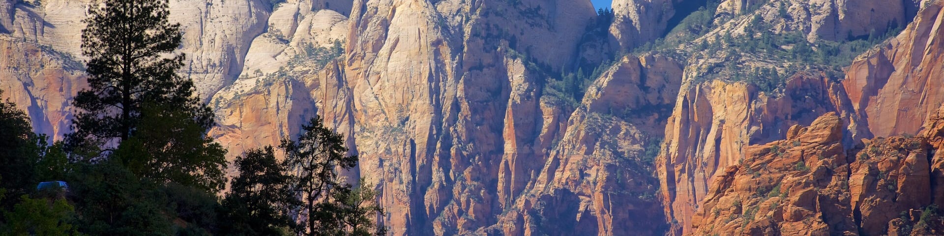 Mount Carmel which includes a gorge or canyon, mountains and landscape views