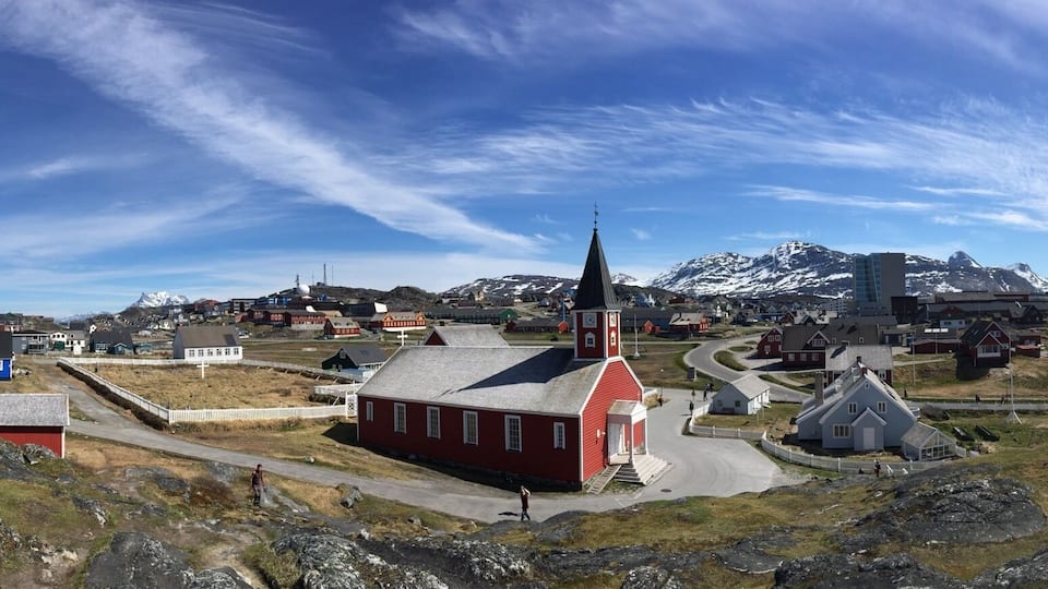 Nuuk, Greanland you can visit in a day