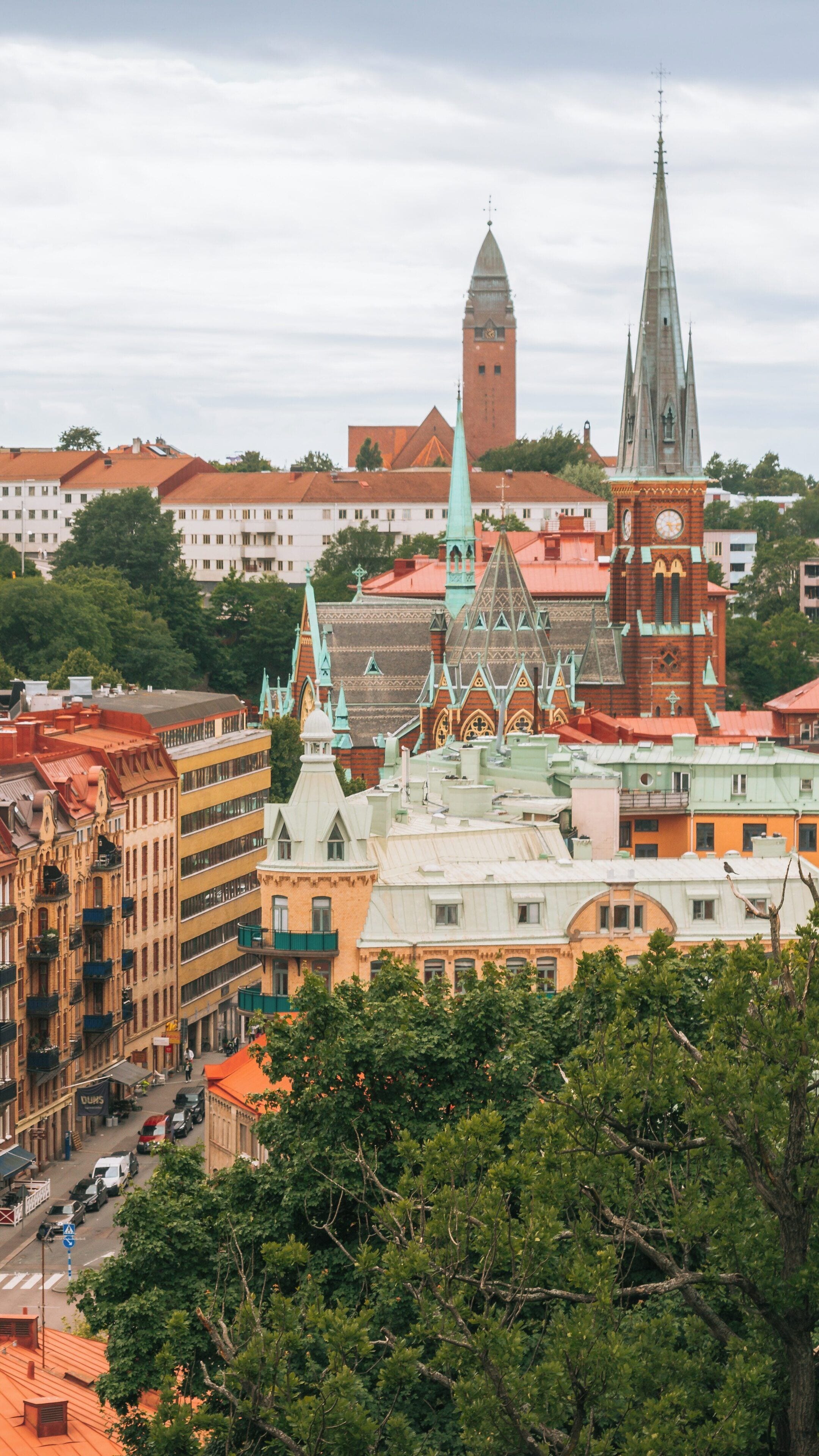 Explore the architectural beauty of Rohsska Museum in Gothenburg City Center, showcasing design and arts against the backdrop of historic buildings
