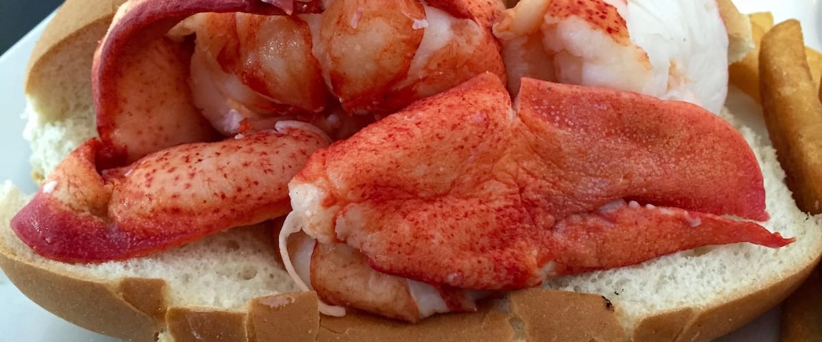 Most amazing sandwich ever.... A Lobster Roll. Words can not describe how delicious this was... 
#delicious