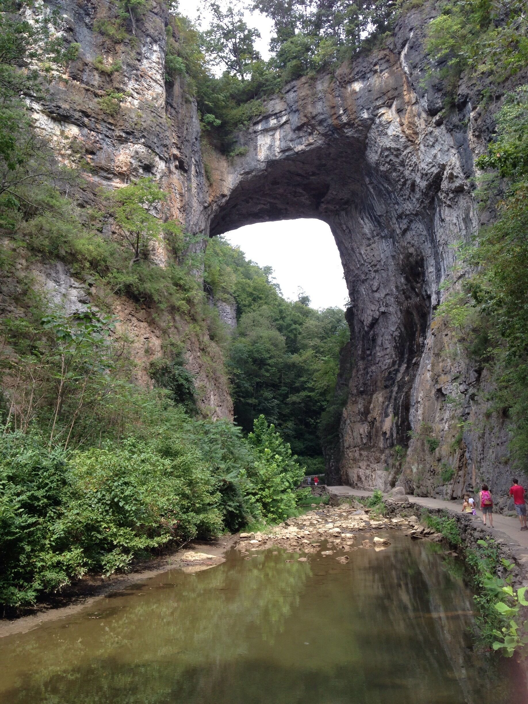 Found in the early 18th Century, this natural Wonder of the World was surveyed by George Washington when he was very young. About 200 acres was purchased by Thomas Jefferson that included the Natural Bridge that is higher than Niagara Falls.