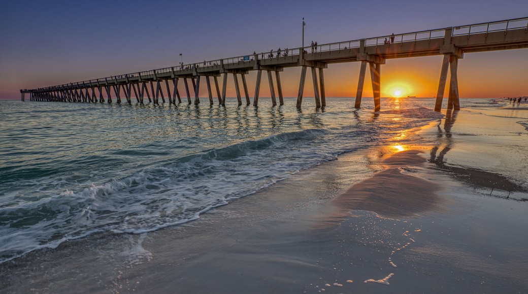 "Navarre Beach Pier Sunset"