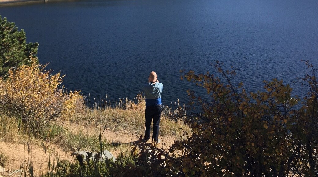 #Colorado is one of prettiest places I've ever been. #lake #mountains