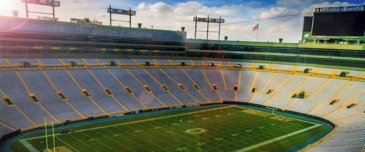 Even if you're not a Green Bay Packer fan you need to do this tour! Very informative and the only team in the NFL to be own publicly by it's fans! I took this photo in September of 2013 and it's one of my favorite sports photos. Not to mention I'm a huge Green Bay Packer fan!