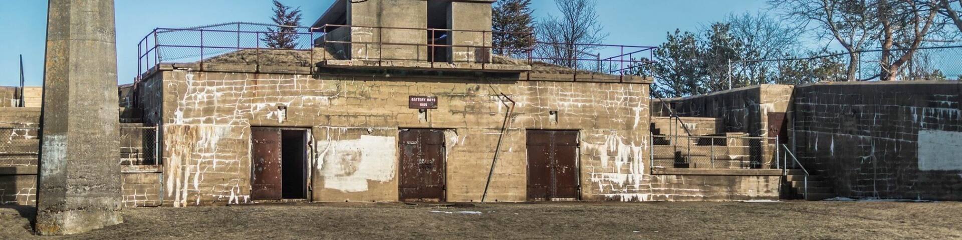 Fort Stark State Historic Site is located on a peninsula historically called Jerry's Point on the southeast corner of New Castle Island. It overlooks the Piscataqua River, Little Harbor and the Atlantic Ocean.