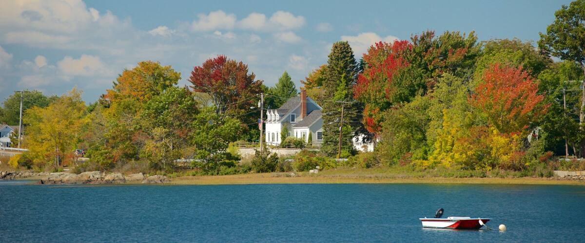 New Castle featuring a river or creek