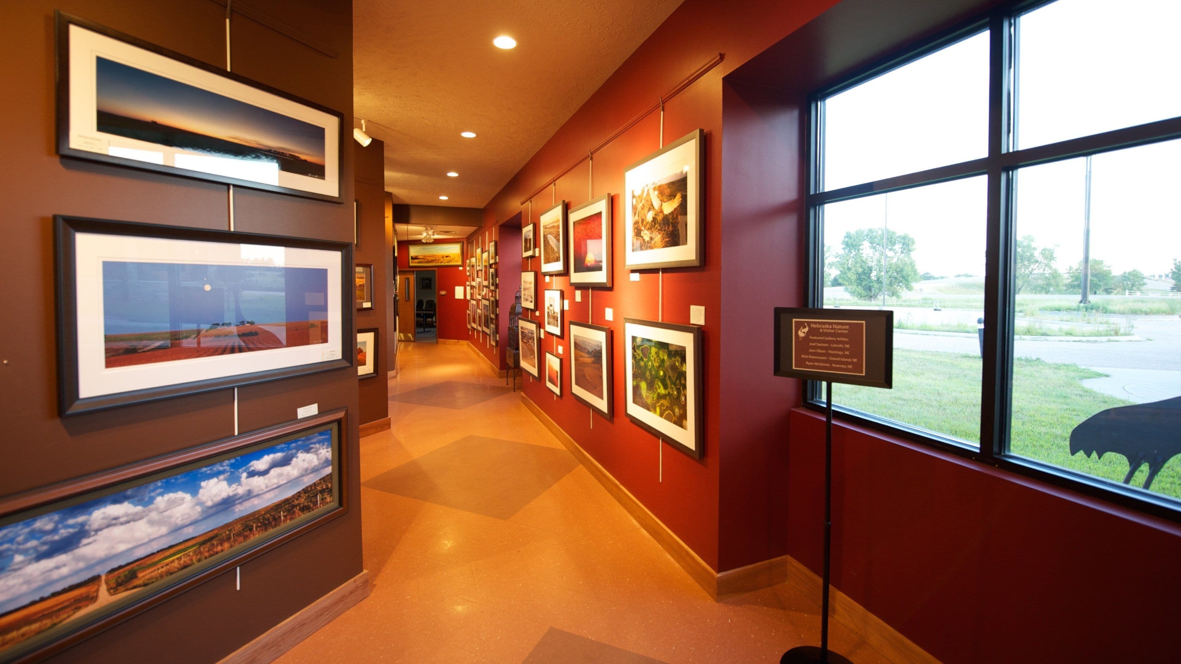 Grand Island caratteristiche di arte, vista interna e animali da zoo