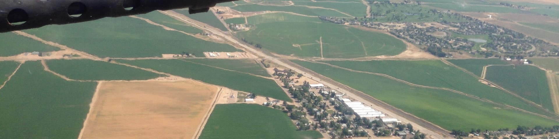 En route to Grand Island, NE in a B17.
#AboveItAll