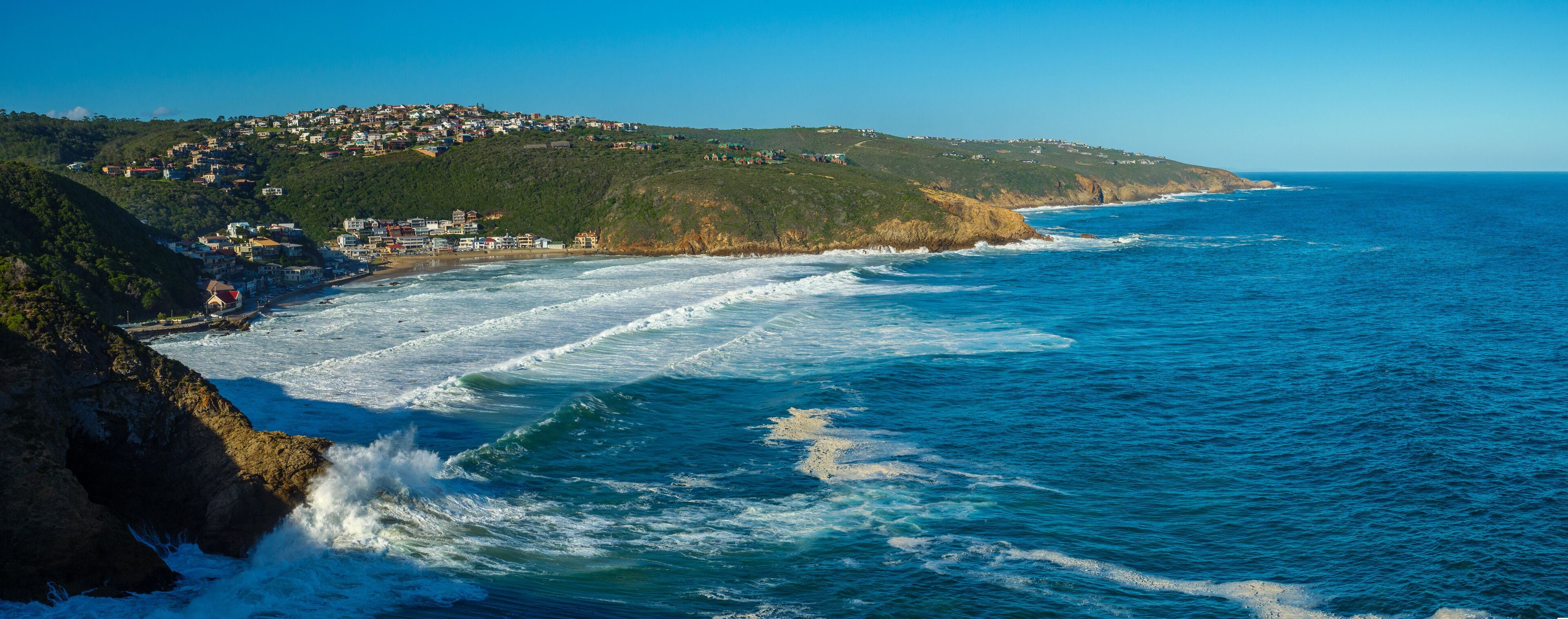 Herolds Bay near George, viewed from the Voëlklip view site. Garden Route. Western Cape. South Africa