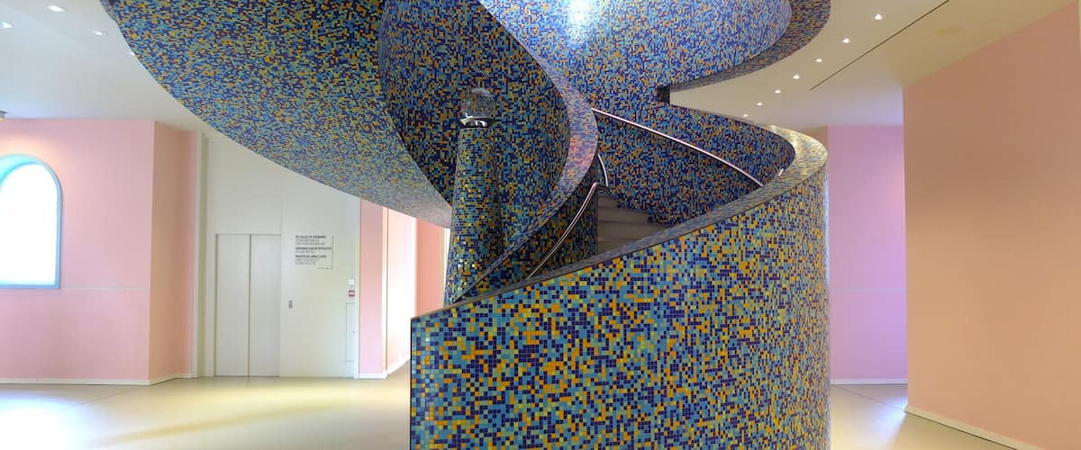 Beautiful Groninger Museum, a must see!