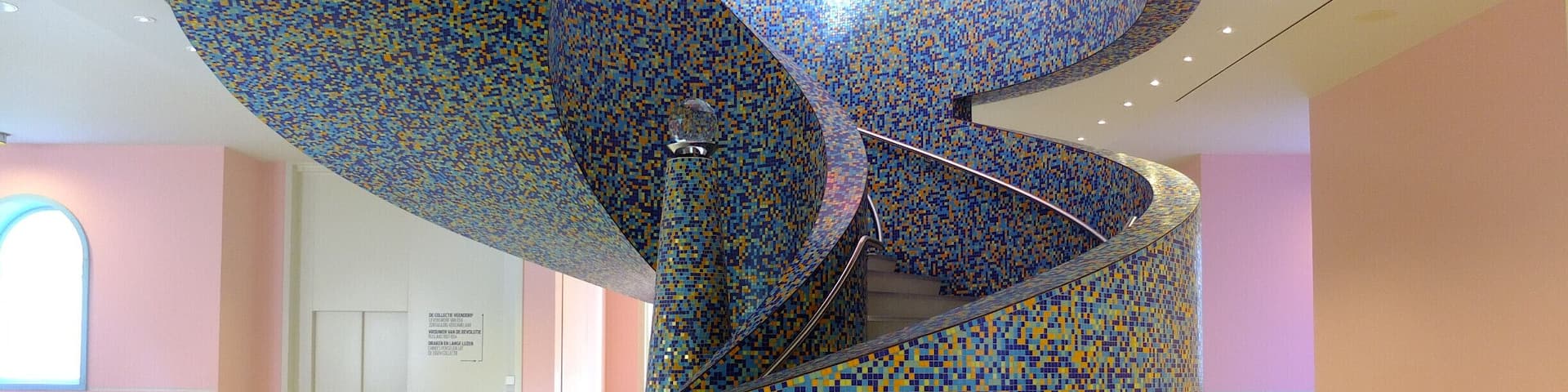 Beautiful Groninger Museum, a must see!