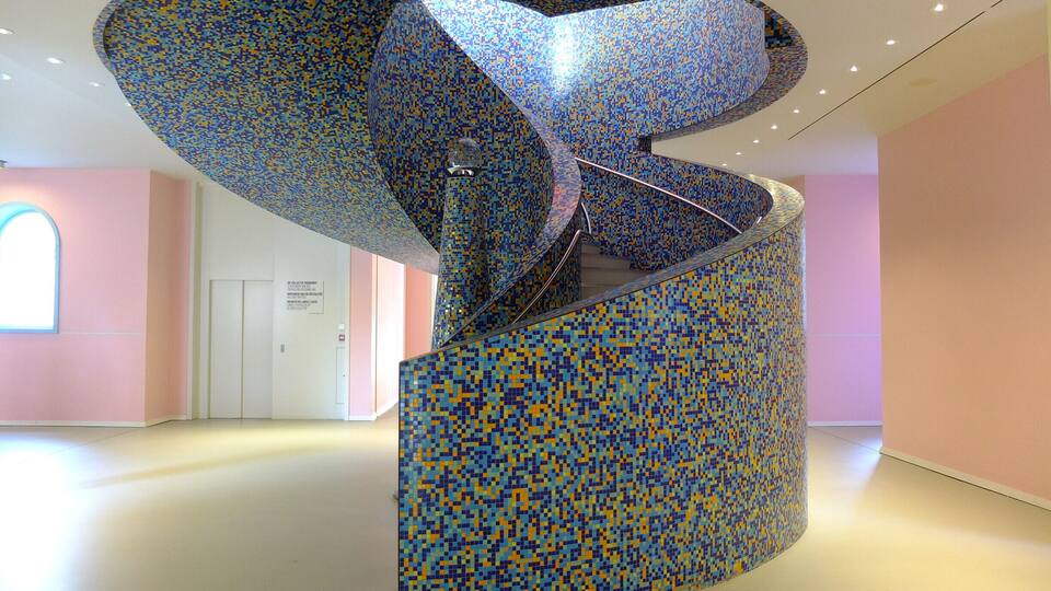 Beautiful Groninger Museum, a must see!