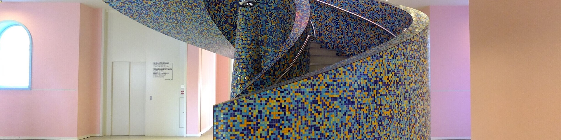 Beautiful Groninger Museum, a must see!