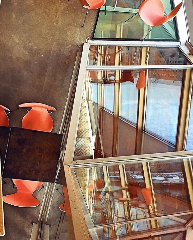 Such a funky architectural museum. Crazy stairwells and permanent fixtures all throughout. Tip: the cafe makes a delicious cappuccino. #details #museum #architecture #Netherlands #aboveitall #perspectives