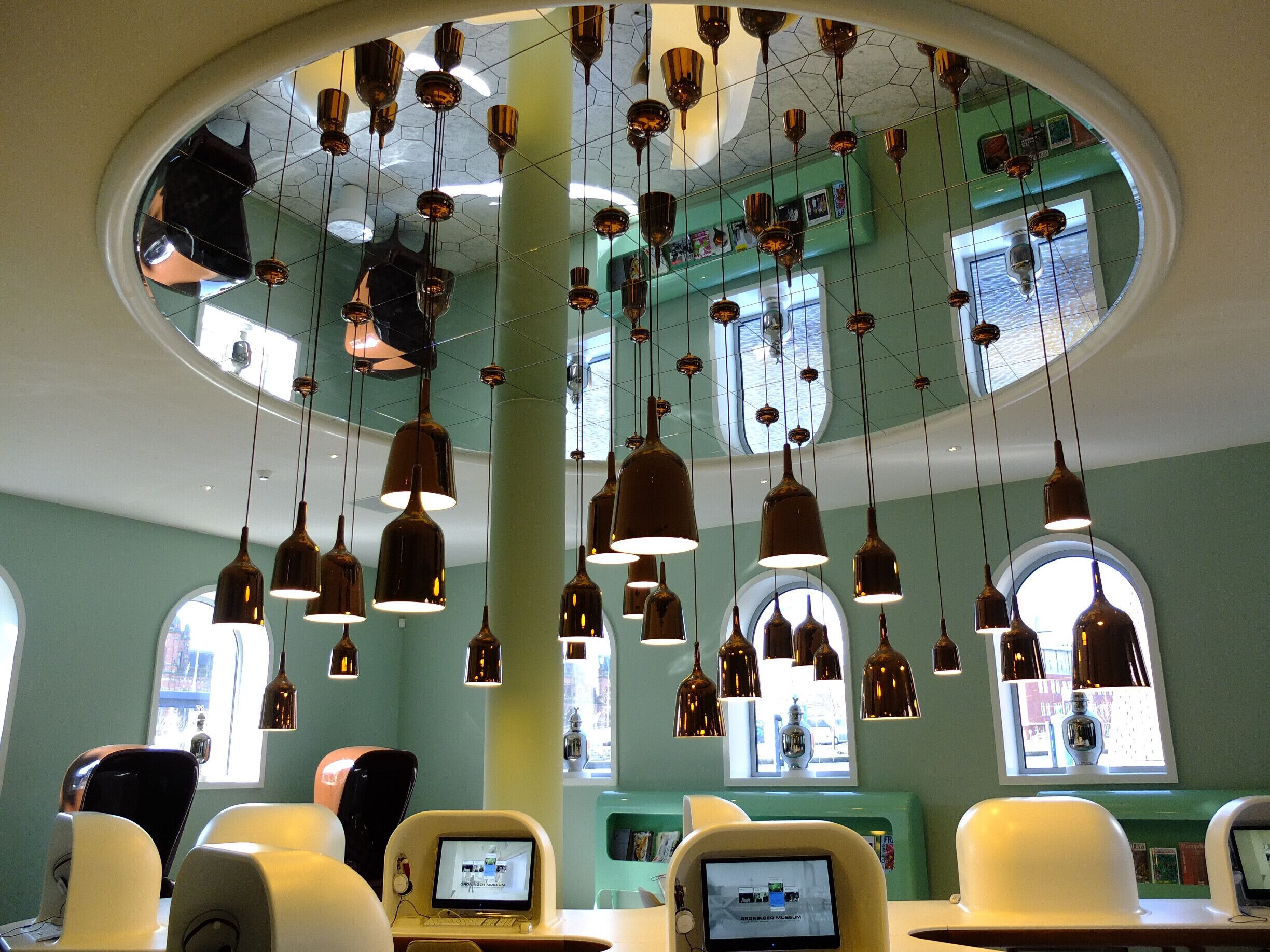 Beautiful Groninger Museum, a must see!