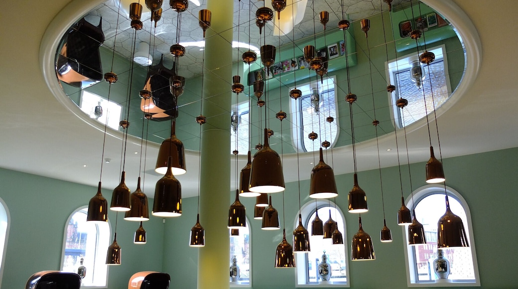 Beautiful Groninger Museum, a must see!