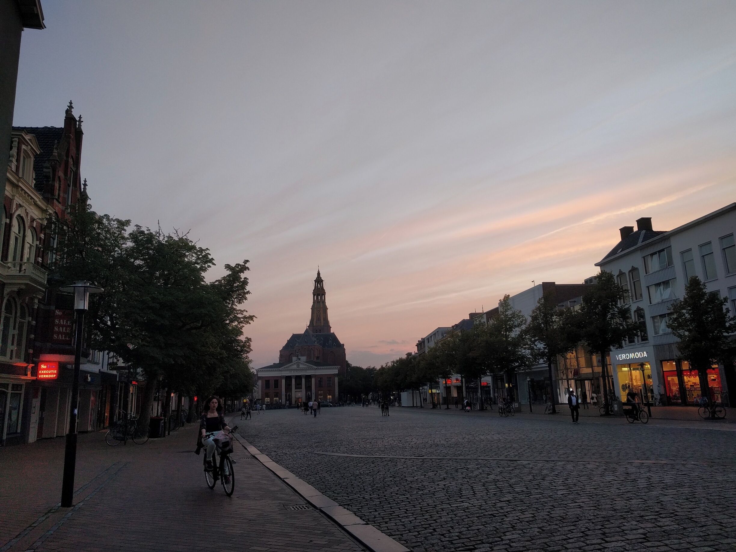 Calm sunset in Groningen. I loved every minute in this city.