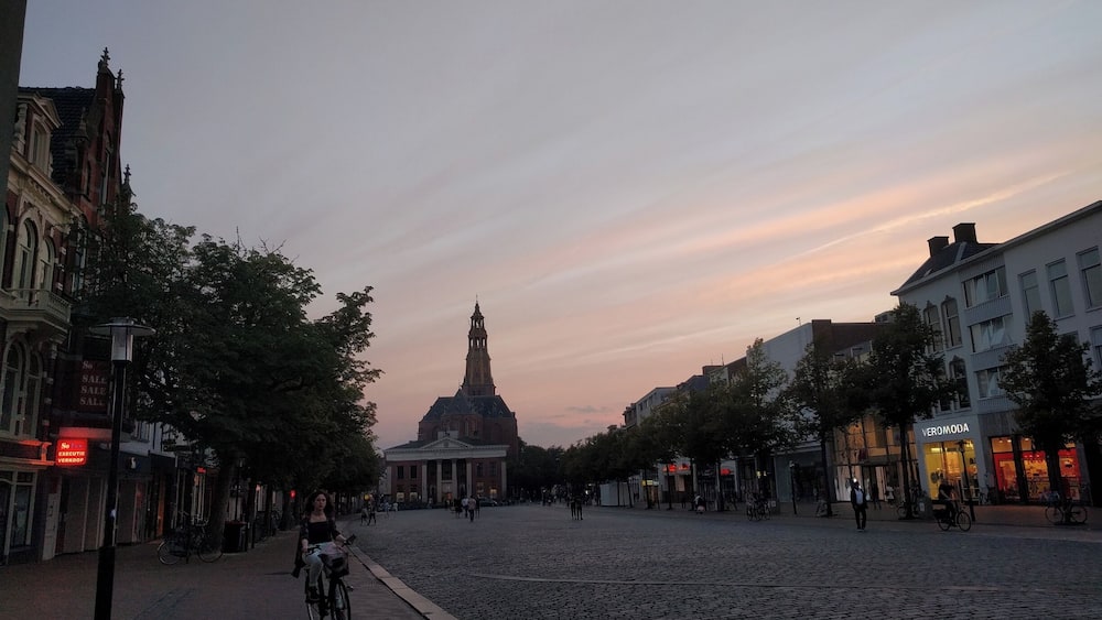 Calm sunset in Groningen. I loved every minute in this city.