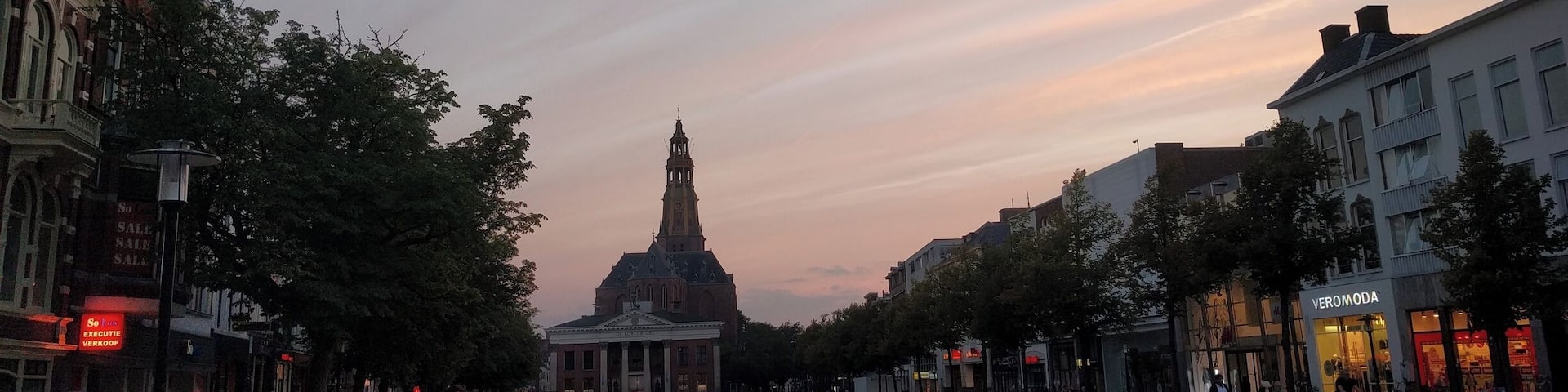 Calm sunset in Groningen. I loved every minute in this city.