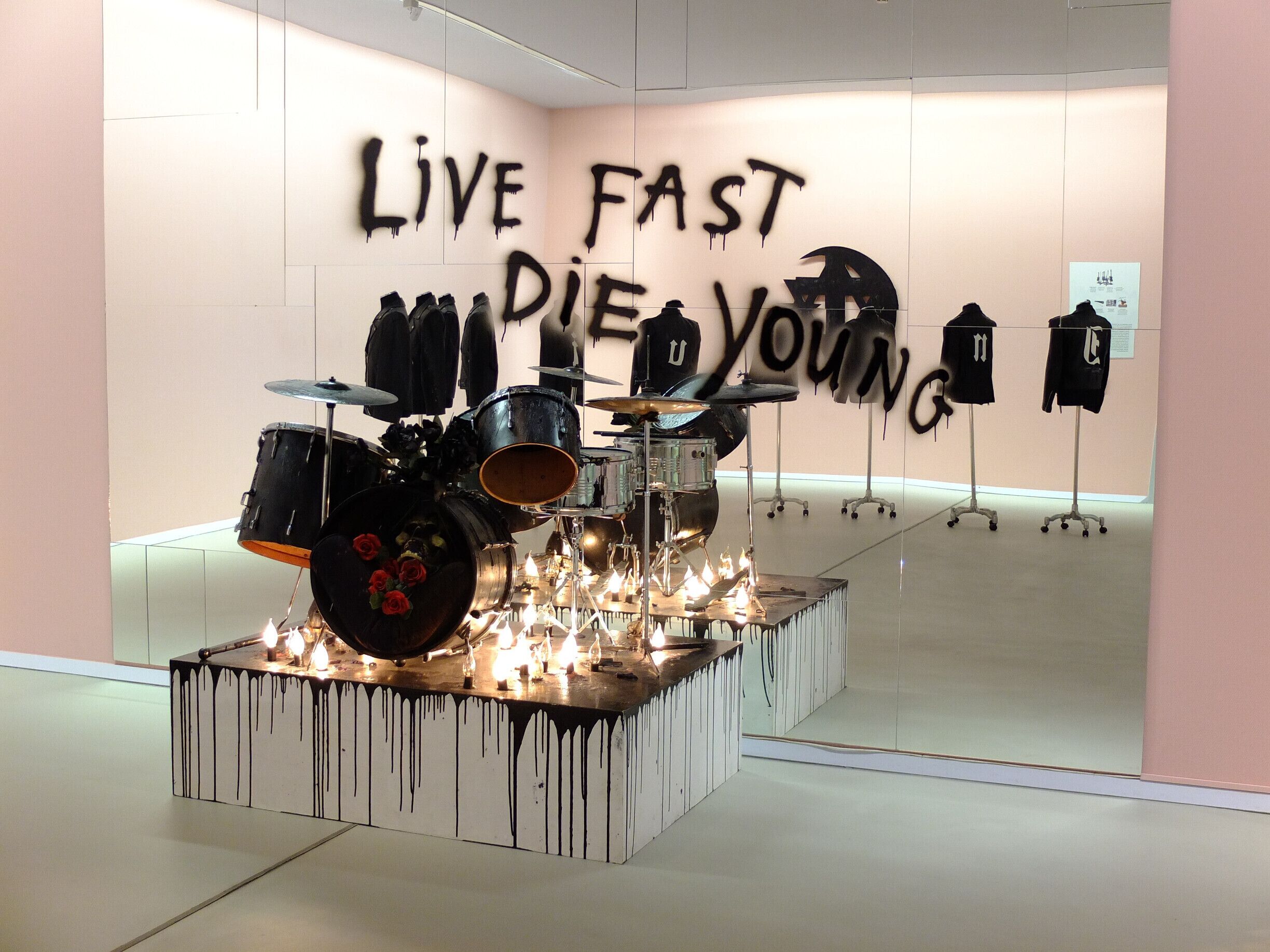 Modern art exhibition at the Groninger Museum.