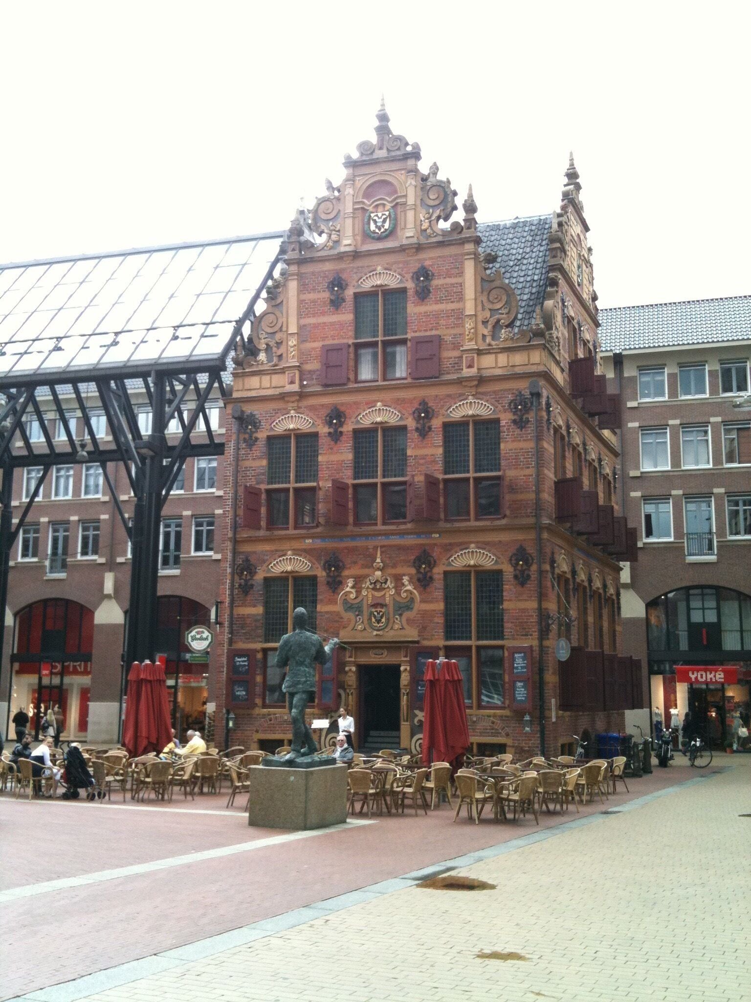 Main plaza in Groningen