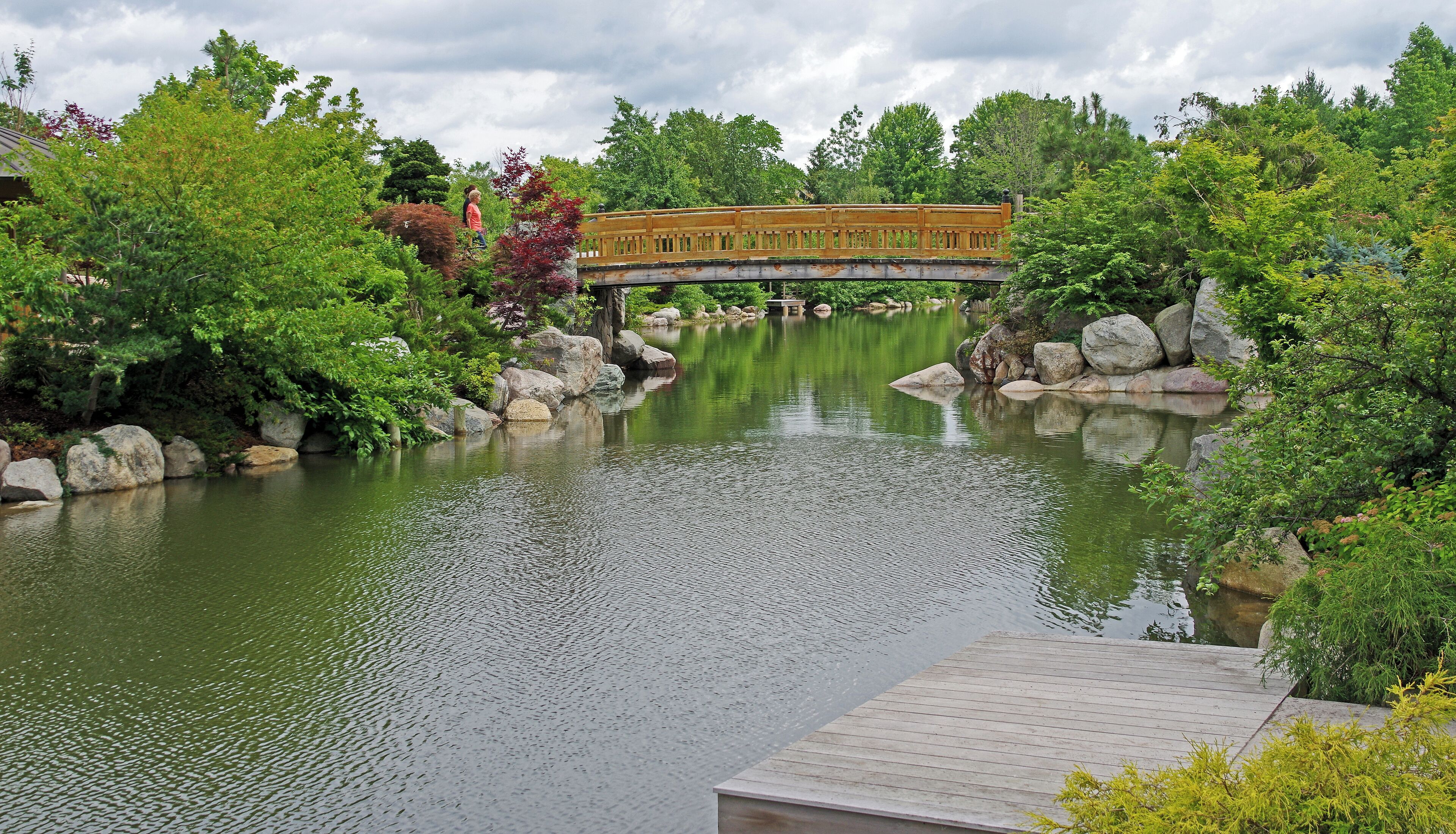 Japanese garden.