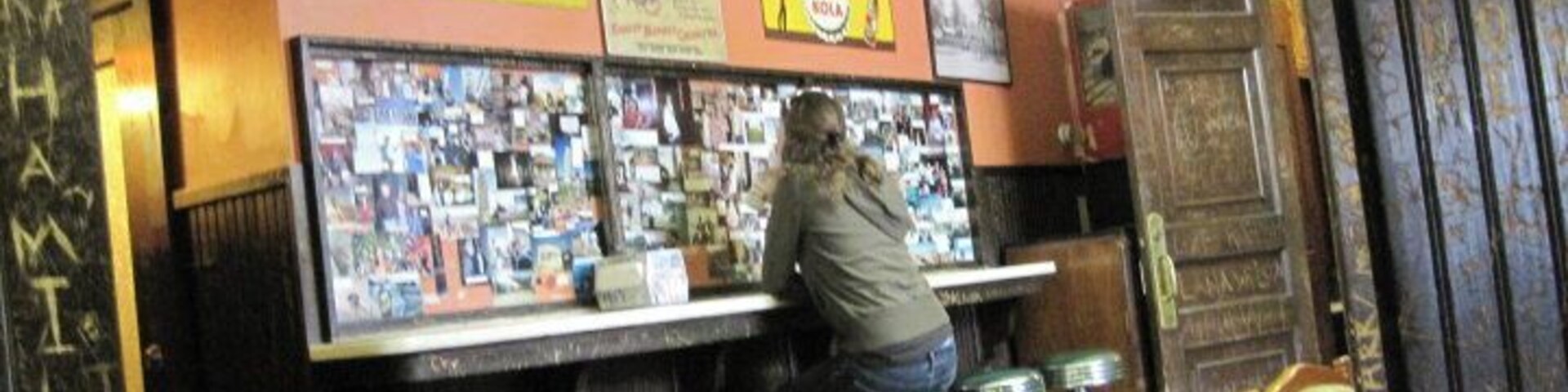 Yesterdog! Many people know this as the place from American Pie and while the hot dogs may not be exactly "gourmet" the experience itself is worth the visit!! The service is very laid back and the place can get packed late at night but you should definitely add this stop to your grand rapids itinerary!
