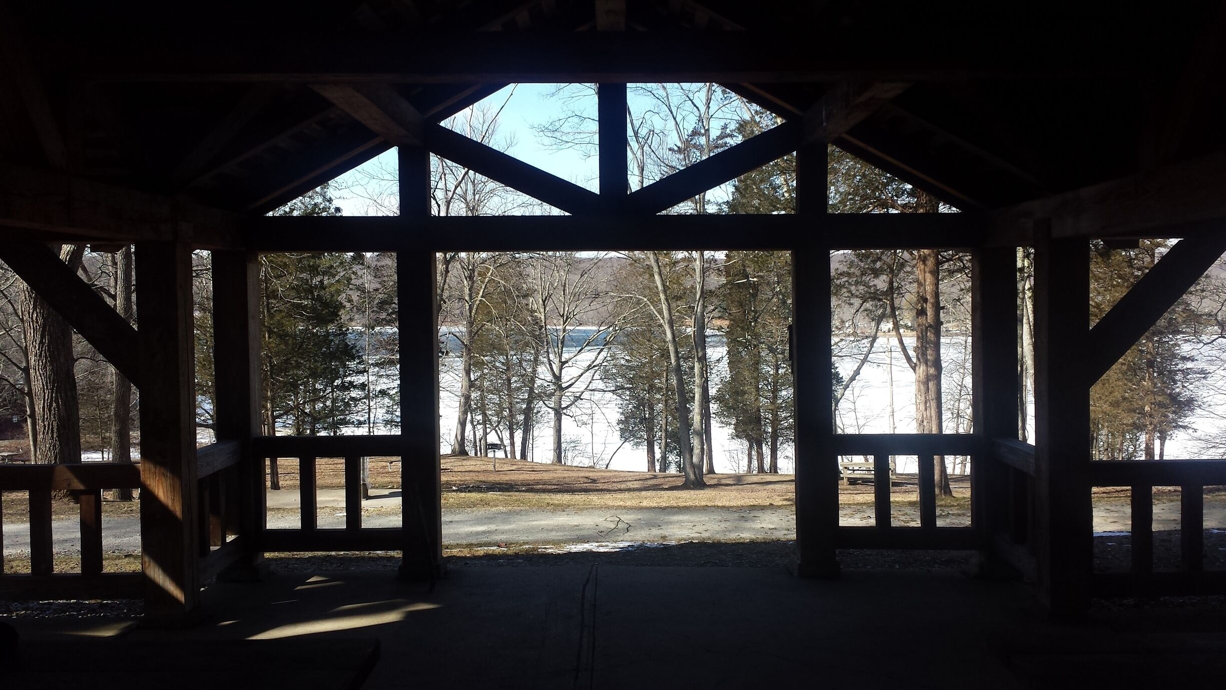 Went to this park a few days ago. It was -15 wind chill factor and the only one at the park. 