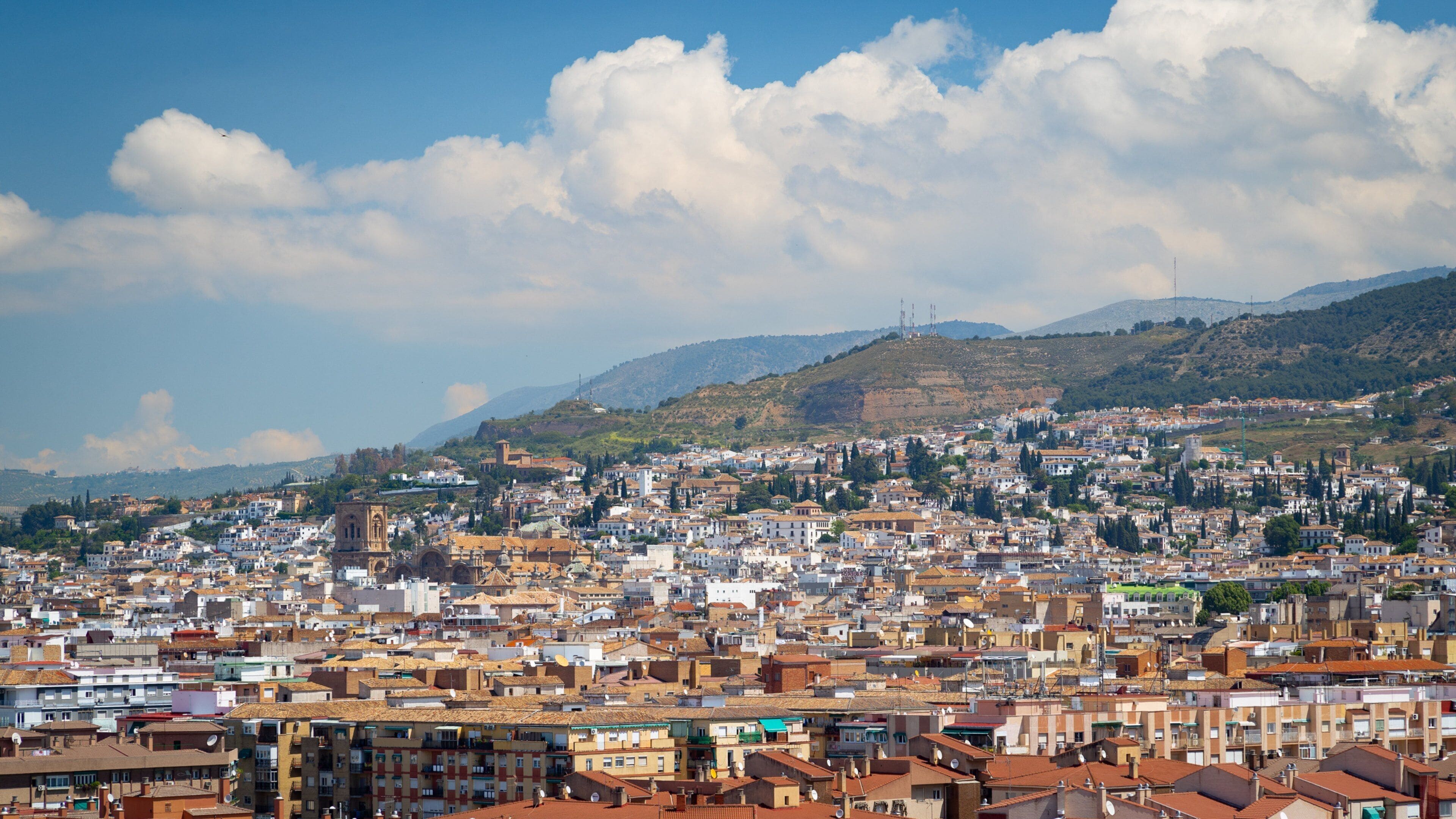 Granada featuring landscape views and a city